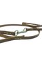 Premium Genuine Leather Walking Strap, Easy Walking Leash 1.4X100Cm and Choke Leash 1.4X73Cm - 5
