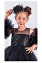 Pon Pon Sleeve Girls' Dress - 3
