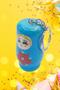 Wooden Matryoshka Doll Keychain Blue 5cm Large Size - 3