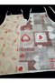 Kitchen Apron, Selin Liquid-Proof Special Extra Durable Oilcloth Fabric, 2 Pieces 75X55 - 6