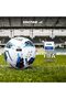 كرة قدم Thunder FIFA Basic (أبيض-أزرق) مقاس 5 - 4