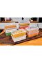 10 Pieces Storage Container Food Coffee Food with Lid Lockable Suitable for Freezer 2Liter (23X14X8 CM) - 5