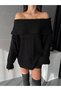 Women's Madonna Collar Knitwear Sweater - 3