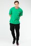 Green Oversize Cotton Crew Neck Short Sleeve Men's T-Shirt Xf1583 - 7