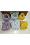 6 Pieces Water Absorbent Wrist Washing Bands - for Athlete and Spa, Cream Pink Green - 4