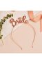 Rosegold Bride Metal Crown Bachelor Party - 3