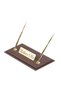 G101 Leather Desk Mat Set 10 Pieces Brown - 2