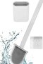 Silicone Toilet Brush Bendable Silicone WC Toilet Brush - 6