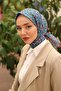 وشاح قطني ناعم بنمط القرنفل