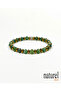 Seaweed Agate Natural Stone 6mm Unisex Bracelet