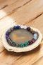 (Aquamarine, Malachite, Jade, Smoky Quartz, Amethyst, Garnet, Moonstone) Natural Stone Bracelet