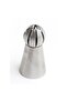 Russian Sense Cream Bag - Flat Tip with Hole in the Middle, No102 Model Pastry Cream Squeeze and Decor Tip - 2