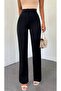 Women's High Waist Classic Leg Palazzo Trousers - 3