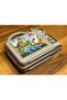 Gray Children's School Kindergarten Lunch Box Bag with Water Bottle - 5