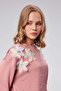 Hatunatila Special Fabric Double Set with Flower Detail on the Shoulder - 7855 - 6