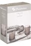 Set of 4 Timeless Gray Whiskey Glasses - 345 cc - 2