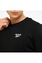 تي شيرت RI Left Chest Logo أسود للرجال بأكمام قصيرة - 3