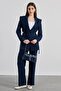 ALLER DETAILED JACKET - DARK NAVY