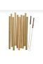 Pack of 10 Bamboo Straws & Cleaning Sticks - 2