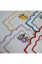 Cocktail Presentation Napkin Set of 6 Embroidered Coffee Side - 4