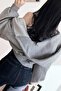 Premium Gray Crop Cardigan - 2 Thread - 3