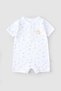 Organic Cotton Short Sleeve Baby Shorts Overalls Picnic