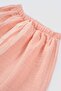 Organic Cotton Muslin Double Breasted Baby Set Pink - 5