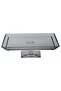 Footed Glass Square Cake & Pastry Service Presentation Plate Madlen Fma04996 - 2