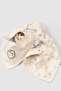 3-Piece Liquid-Proof Organic Cotton Bandana Bib Set Cotton Patterned - 3
