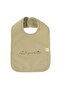 Organic Cotton Liquid Proof Baby Bib Khaki Be Yourself