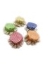 5 Pieces Mixed Color Checkered Jar Lid Caps - Self Elastic - 2