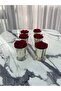 6-Piece Silver Serving Set - Decorative Rose Bucket (With Roses)