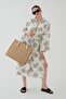 Rosso Collina Brown Straw Round Rope Strap Beach Bag Jute Fabric New Season - 7