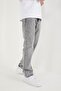Men's Straight Pocketed Kotgray Baggy Pants Jeans - 3