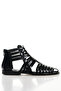 Women's Genuine Leather Zippered Bodrum Sandals 6255 - 6