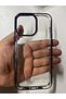 iPhone 14 Promax Compatible Transparent Silicone Case Cover with Colored Edges - 2