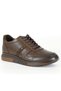 Brown Orthopedic Sole Sports Daily Casual Men's Lace-Up Shoes 3007