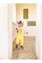 Unisex Baby Kids Knitwear Winter Salopet with Teddy Bear - 3