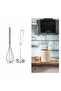 IKEA 3-Piece Set - Idealisk 2-Piece Steel Whisk Set, Koncis Garlic Press, Grater and Slicer Attachment - 3
