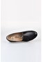 Edik Daily and Mother's Shoes Genuine Leather Lining Heel Cushioning System H514 Matte Black - 3