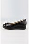 Edik Daily And Mother's Shoes Genuine Leather Lining Heel Cushioned System C52 Black - 2