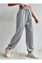 Yustex Gray Flexible Oversize Sweatpants - Sweat-Wicking, Elastic Legs - 3
