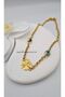 Steel Necklace Clover Pendant Chain Necklace - 2