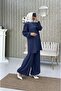 Knitted Seasonal Wrap Top and Bottom Set - 3