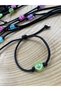 10 Pieces Smiling Face Smile Colorful Emoji Children's Bracelet - 2