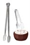 Stainless Steel Luxury 5-Piece Tongs Serving Set Pastry, Salad, Pasta, Grill, Sugar Bowl Tongs Serving Set - 7