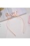 Rosegold Bride Metal Crown Bachelor Party