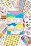 Sticker Book 900 Pieces My Diy - Planner, Agenda, Daily, Planner, Bullet Journal, Scrapbook