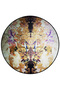 Abstract Motif Traditional Patterned Round Woven Base Vintage Decorative Carpet 6149 - 3