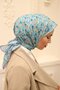 وشاح قطني ناعم بنمط القرنفل - 2